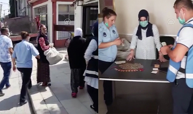 Afyonkarahisar'da Bir Dilencinin Üzerinden 10 Cumhuriyet Altını ve 9 Bin 165 Lira Çıktı