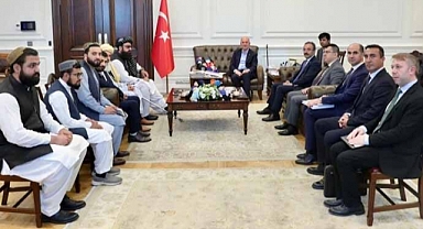 AKP'li İçişleri Bakanı Süleyman Soylu, Taliban Heyeti İle Görüştü