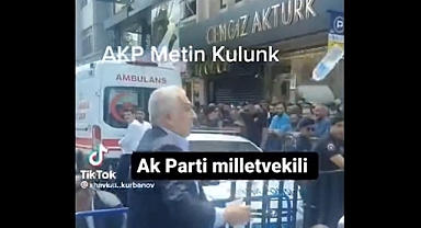 AKP'li Metin Külünk, İsmailağa Elebaşının Cenazesinde Vatandaşın Kafasına Su Şişesi Fırlattı