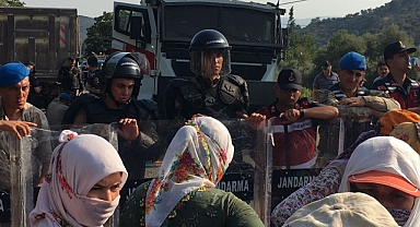 Aydın'da Köylüler JES'e Karşı Yolu Kapattı: Bir Kadın Darp Edildi