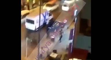 Bursa'da Silahlı Saldırı Anı Kamerada