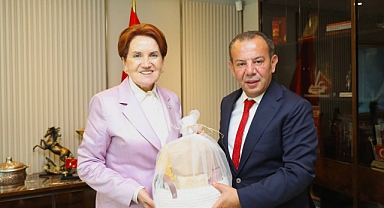 CHP'den Kesin İhracı İstenen Tanju Özcan, Meral Akşener'i Ziyaret Etti