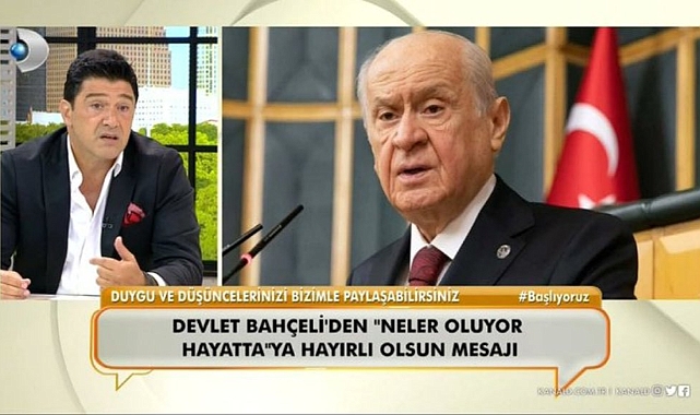 Devlet Bahçeli'den Hakan Ural'ın Programının Yeni Sezonu İçin 'Hayırlı Olsun' Mesajı