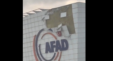 'Her Türlü Afete Dayanıklı' AFAD Binası Rüzgara Dayanamadı