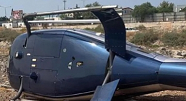 İzmir'de Helikopter Kazası
