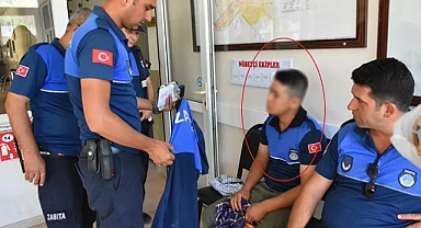 Mersin'de Zabıta Kıyafeti Giyen Kaçak Afgan Yakalandı