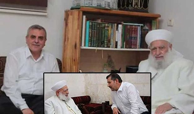 Valinin Ardından Belediye Başkanı da Tarikat Elebaşını Ziyaret Etti