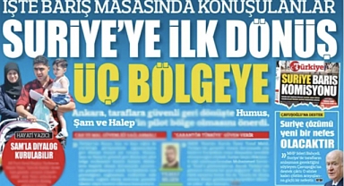 Yandaş Gazeteden Suriyeli Haberi: Dönüşler Şam, Humus ve Halep'le Başlayacak