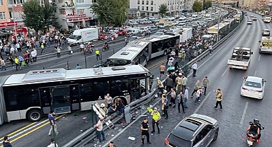 İmamoğlu'ndan Metrobüs Kazası Açıklaması: Hastanedeki Yaralı Sayısı 10 Civarında