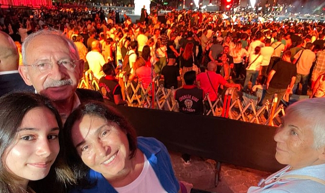Kılıçdaroğlu Tarkan Konserinde