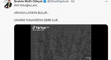 Melih Gökçek, Oyun Videosunu SİHA Görüntüsü Zannedip Paylaştı