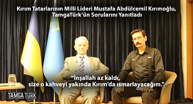 Mustafa Abdülcemil Kırımoğlu, TamgaTürk'ün Sorularını Yanıtladı