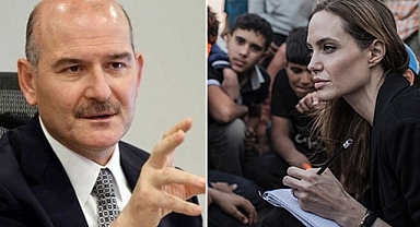 Soylu: Angelina Jolie'yi Suriye'ye Gönderiyorlar, 'Biz Yardım Ettik' Diyorlar