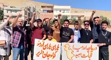 Urmu Gölü'nün Kurutulmasını Protesto Eden 19 Yaşındaki Güney Azerbaycanlı Genç Tutuklandı