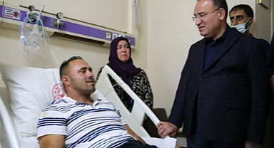AKP'li Bozdağ Yaralı Madenciye: Soma ve Ermenek'ten Sonra Epey Tedbir Aldık