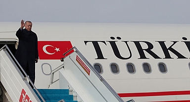 AKP'li Cumhurbaşkanı Erdoğan Kazakistan'a Gitti