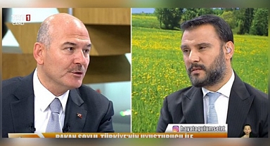 AKP'li İçişleri Bakanı Soylu, Alişan'ın Programında Operasyon Duyurdu