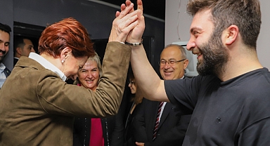 Akşener, Baturay Özdemir'in Gösterisini İzledi