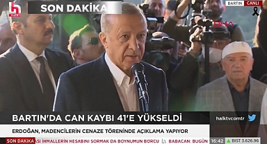 Erdoğan: Rabbime Hamd Ediyorum, 24 Saati Bulmadan 41 Şehidimize Ulaştık