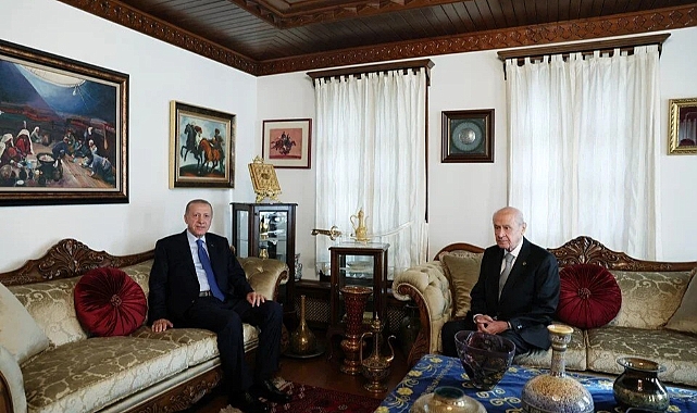 Erdoğan ve Bahçeli Görüştü