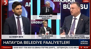 Hatay Büyükşehir Belediye Başkanı Lütfü Savaş, AKP'den Davet Aldığını Açıkladı