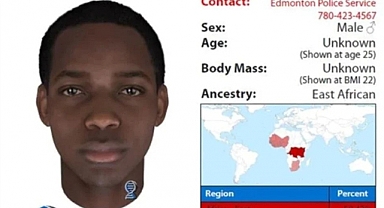 Kanada Polisi DNA Fenotiplemesiyle Çizilen Siyahi Robot Resim İçin Özür Diledi