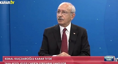 Kılıçdaroğlu'na 'Erdoğan Neden Sizin Aday Olmanızı İstiyor?' Sorusu: 'Bilmiyorum'