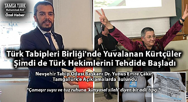 Özel Haber | Türk Tabipleri Birliği'nde Yuvalanan Kürtçüler Şimdi de Türk Hekimlerini Tehdide Başladı