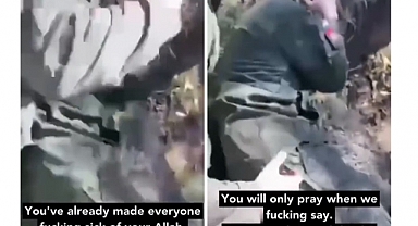 Rus Saflarındaki Müslüman Bir Asker, Namaz Kılmak İstediği İçin Dövüldü