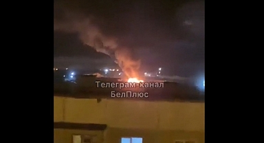 Rusya'nın Belgorod Şehrinde Mühimmat Deposu Patladı