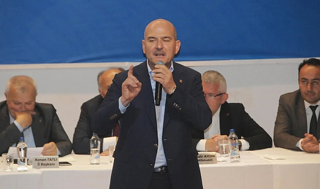 Soylu: Mersin'deki Eylemi Yapanlar Münbiç'ten 12-13 Saat Motorlu Paraşütle Uçarak Tarsus'a Geldi