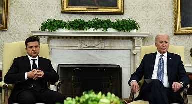 Zelensky ve Biden, Ukrayna'ya Hava Savunma Sistemi İçin Görüştü