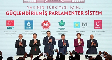 Altılı Masa, Anayasa Değişikliği Çalışmasını Açıklıyor
