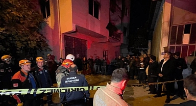 Bursa'da Facia: Suriyelilerin Kaldığı Dairede Çıkan Yangında 8'i Çocuk 9 Kişi Öldü