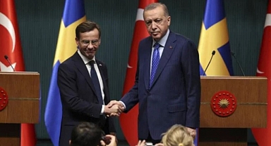 Erdoğan İsveç Başbakanı Kristersson'la Ortak Basın Toplantısı Düzenledi