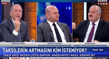 Fatih Altaylı, Eyüp Aksu'ya Sinirlendi: Aylardır Taksiye Binemedim, Kendimi Taksiciye Yalvaran Köpek Gibi Hissediyorum