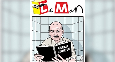 'Güvenlik Makaleleri' Okuyan Soylu, LeMan Kapağında