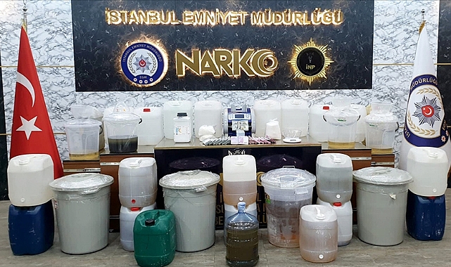 İstanbul'da 3,5 Ton Metamfetamin Ele Geçirildi