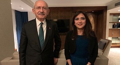Kılıçdaroğlu Londra'da PKK ve FETÖ Destekçisi Amberin Zaman'la Görüştü