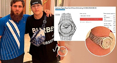 Putin'in Kuklası Çeçen Diktatörü Kadirov'un 15 Yaşındaki Oğlu 1.4 Milyon Dolarlık Saat Taktı