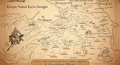 TamgaTürk Yazarı Emrah Ece, 'İç Oğuz' ve 'Taş Oğuz' Haritasını Çizdi