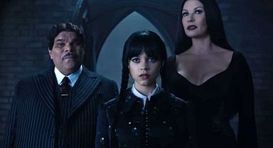 Tim Burton'ın Çektiği Wednesday Addams Yayımlandı