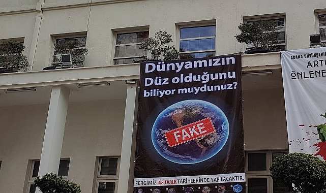 Adana'da 'Düz Dünya' Sergisi Düzenlenecek