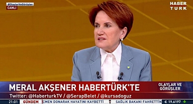 Akşener: Masada İmamoğlu ya da Yavaş Aday Gösterilirse Hayır Demeyeceğiz