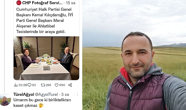 Akşener ve Kılıçdaroğlu Görüşmesine 'Kaset' İması Yapan AKP'li Meclis Üyesi Özür Diledi - Haberler - TamgaTürk