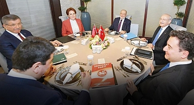 Altılı Masa Toplantısı 5 Ocak'a Ertelendi