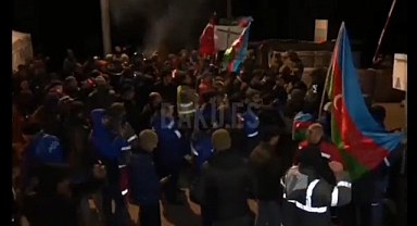 Azerbaycan Türkleri, Karabağ'daki Sözde 'Rus Barış Gücünü' Protestoya Devam Etti