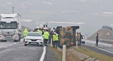 Diyarbakır'da Zırhlı Askeri Araç Devrildi: 6 Asker Yaralı