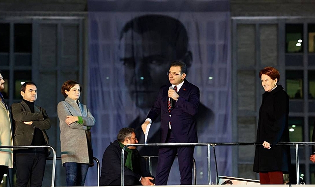 Ekrem İmamoğlu ve Altılı Masa Liderleri Yarın 16.00'da Saraçhane'de Vatandaşlarla Buluşacak