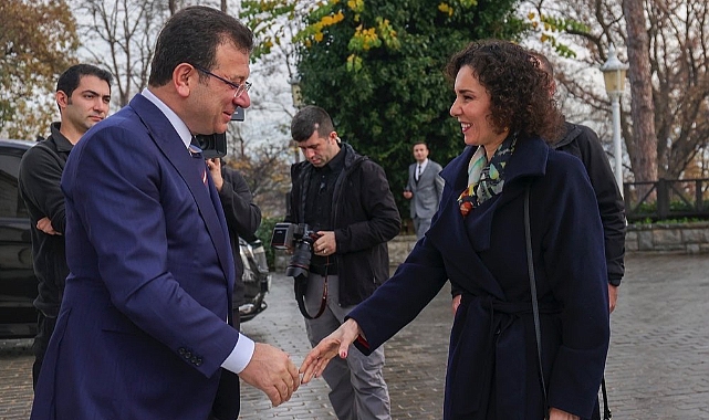 İmamoğlu, Belçika Dışişleri Bakanı İle Görüştü